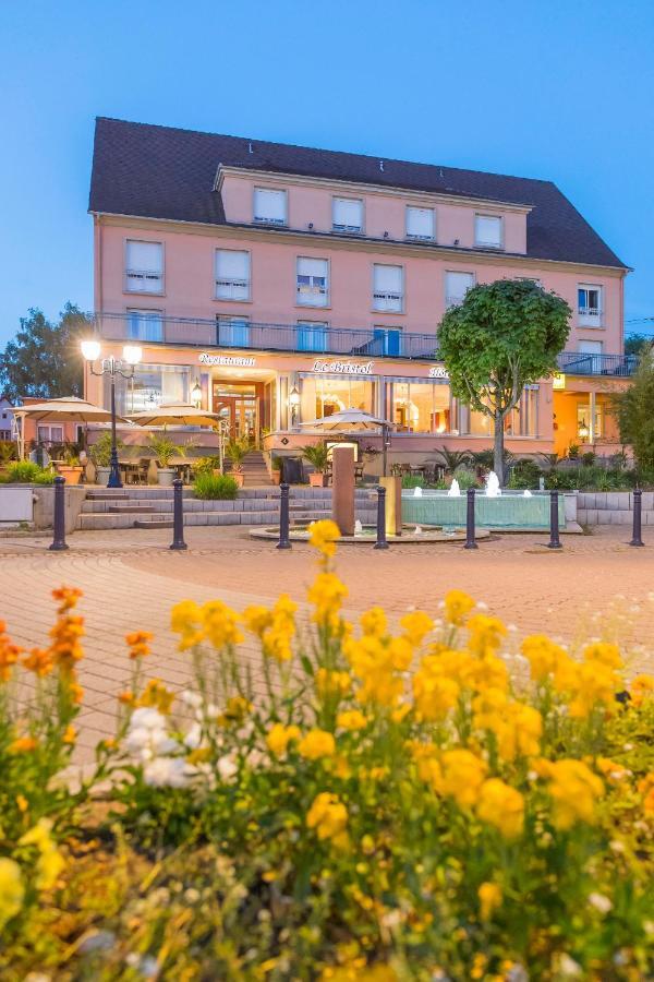 Hotel Restaurant Le Bristol نيديربرون ليه باينس المظهر الخارجي الصورة